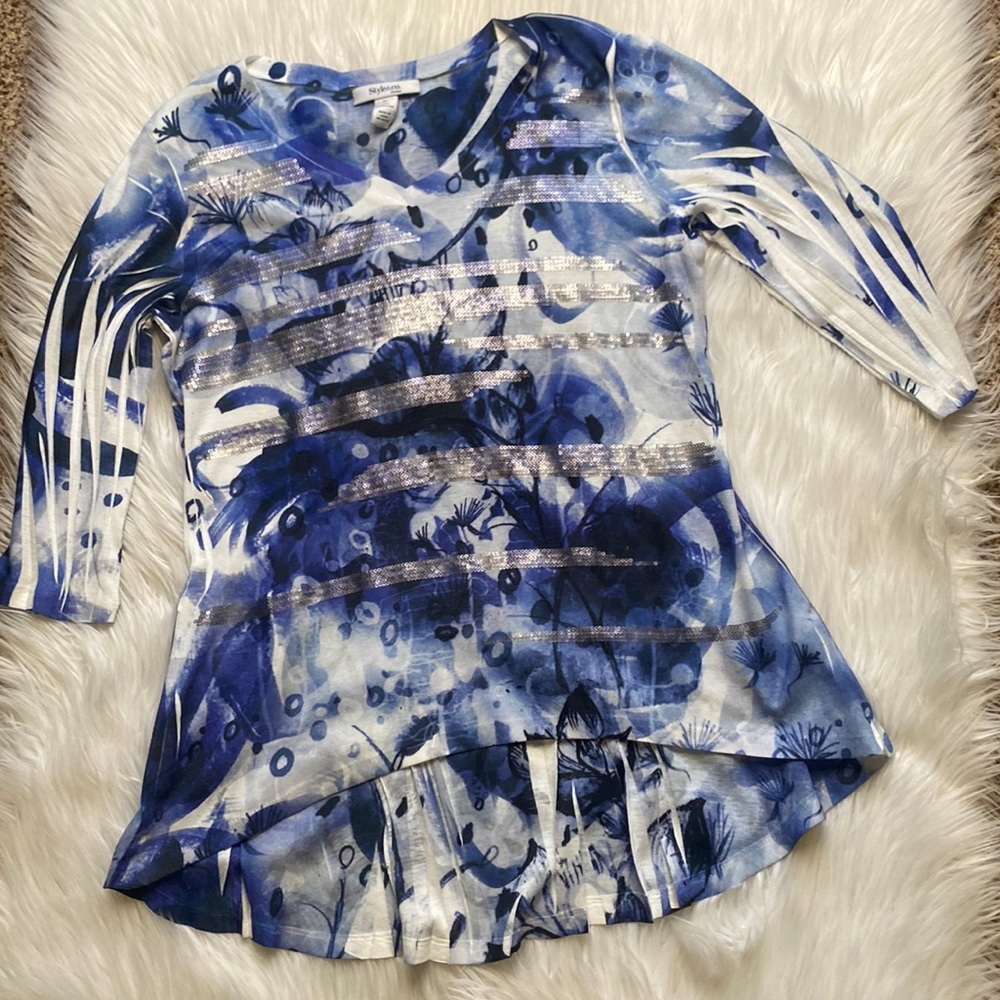 Style & Co. Petite Large 3/4 Sleeved